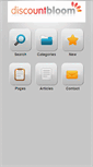 Mobile Screenshot of discountbloom.com